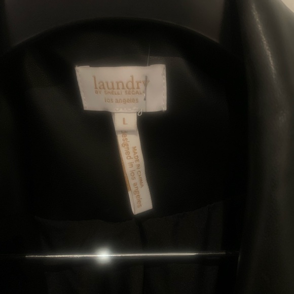 Faux Leather Jacket NWOT - Picture 3 of 3